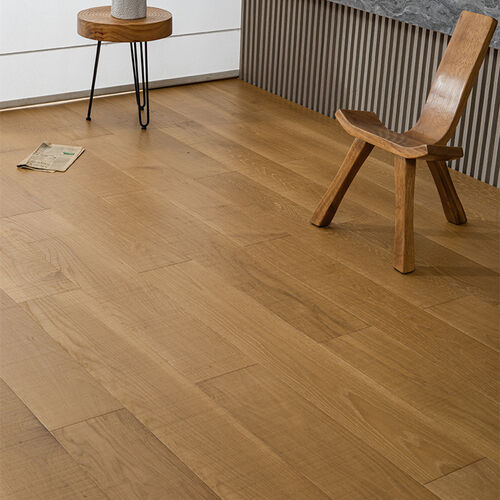 Oak long plank flooring