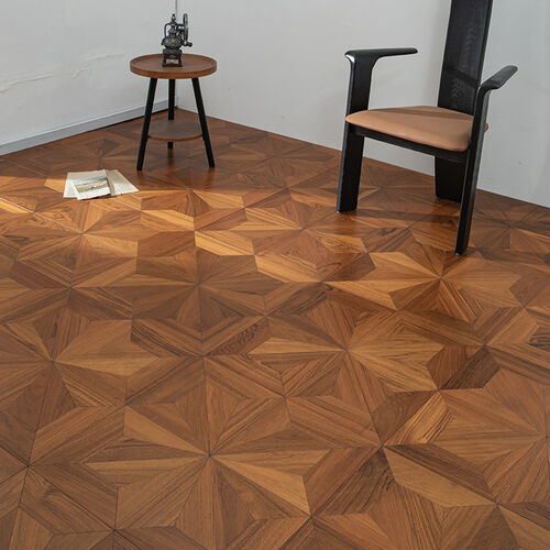 Teak Diamond parquet